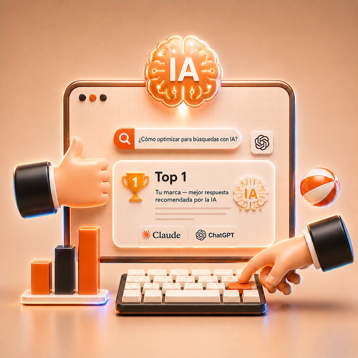 Posicionamiento Top 1 en IAs — Mr Crab 7